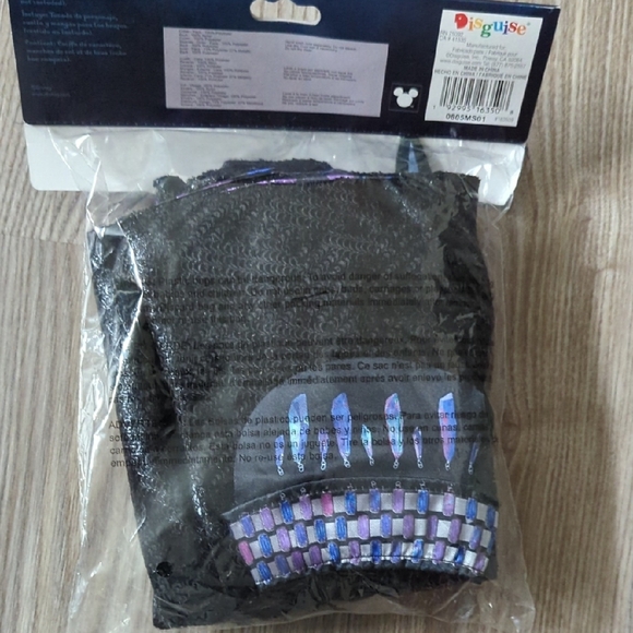 Disney Black and Purple Costume Set with Crown - Picture 3 of 3